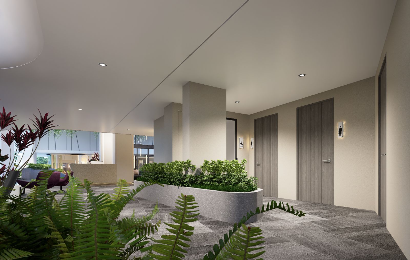 Interior view of 3 Bedroom Duplex Condo for Sale at Citygate de Phuket Condominium