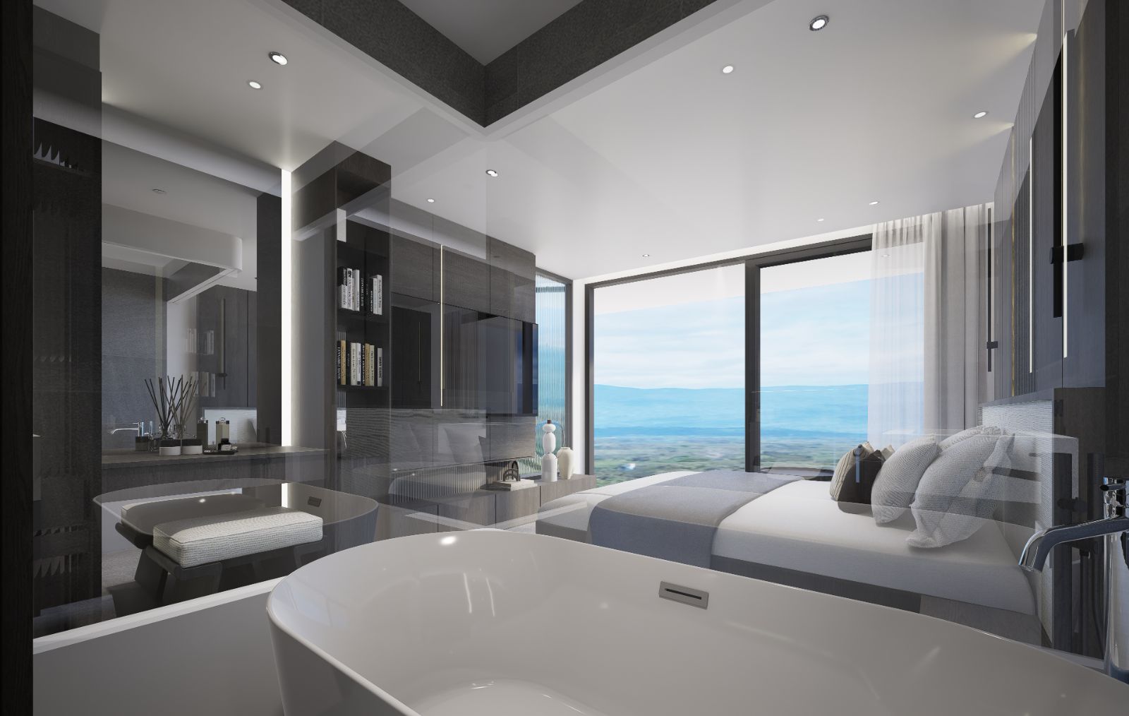 Interior view of 3 Bedroom Duplex Condo for Sale at Citygate de Phuket Condominium