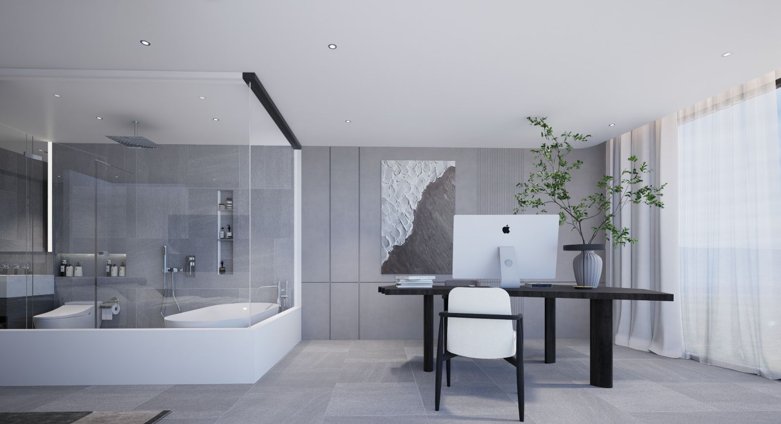Interior view of Large 3 Bedroom Duplex Condo for Sale at Citygate de Phuket Condominium