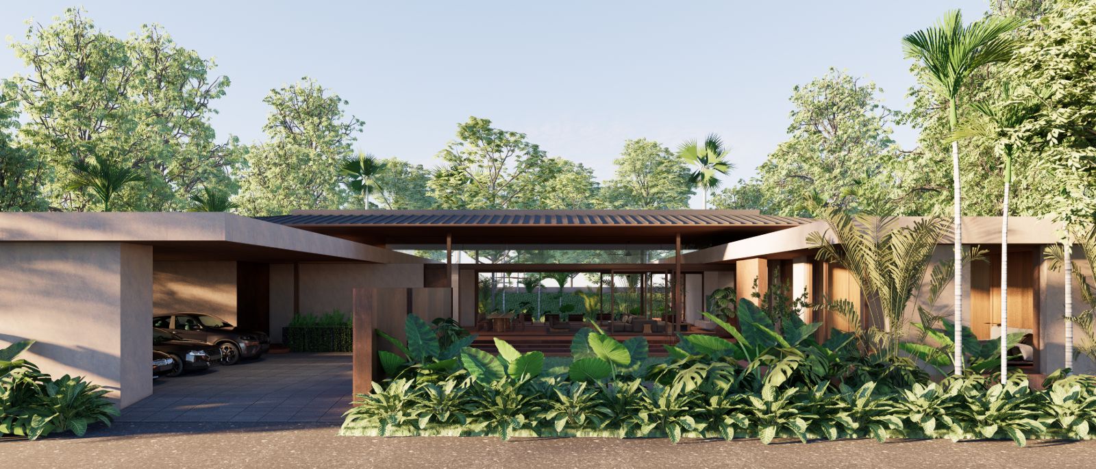 Interior view of Luxury 4 Bedroom Private Pool Villas at Tierra Quatro - Pru Jampa Valley, Phuket