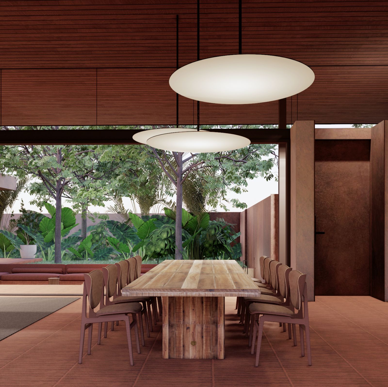 Interior view of Luxurious 5 Bedroom Private Pool Villas at Tierra Quatro - Pru Jampa Valley, Phuket