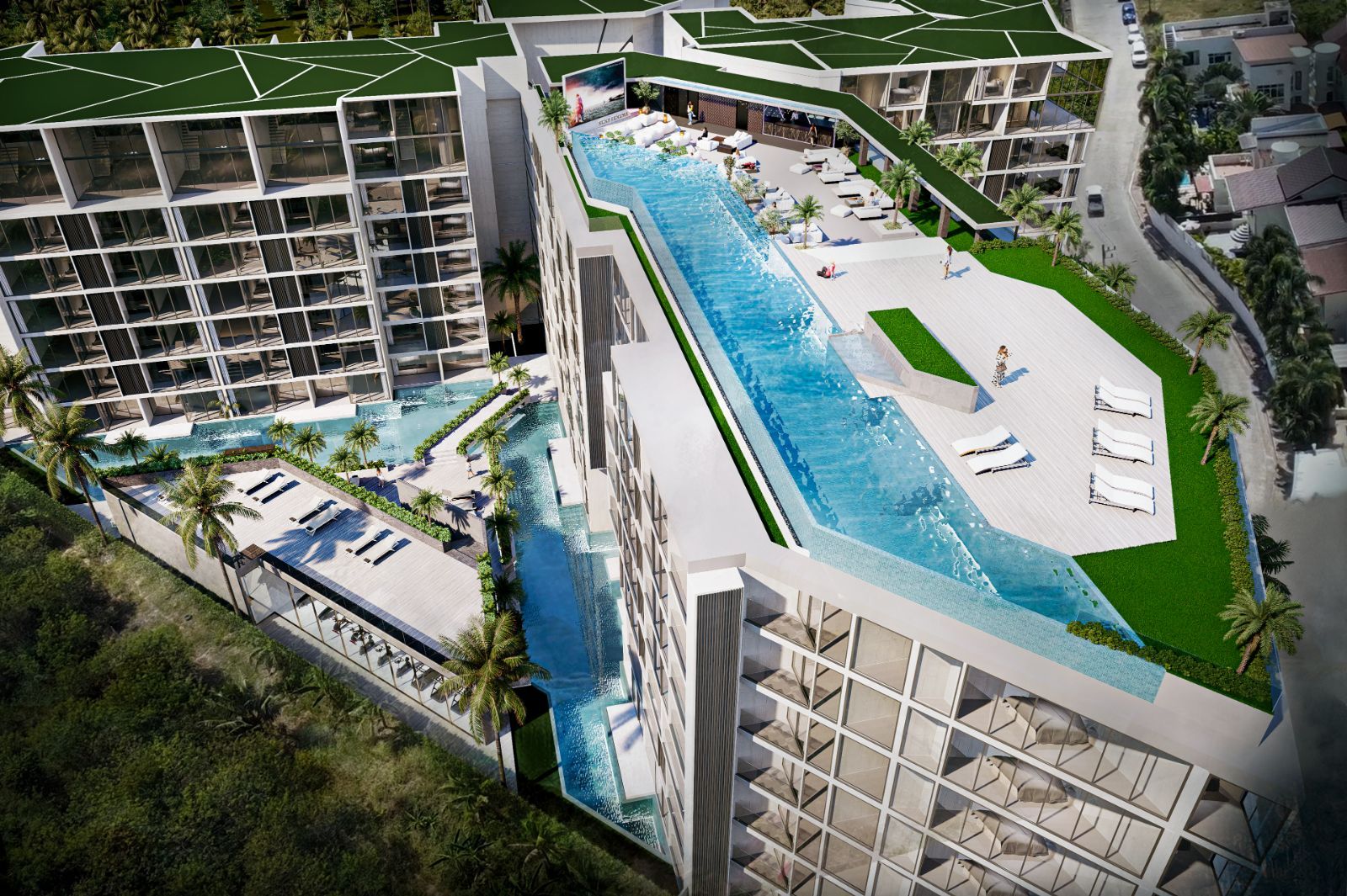 Interior view of 1 Bedroom Apartment for Sale at Next Point Condominium, Rawai