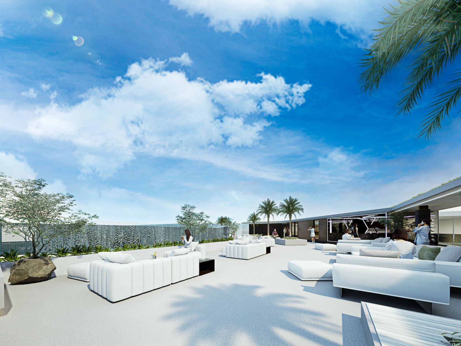 Interior view of 1 Bedroom Apartment for Sale at Next Point Condominium, Rawai