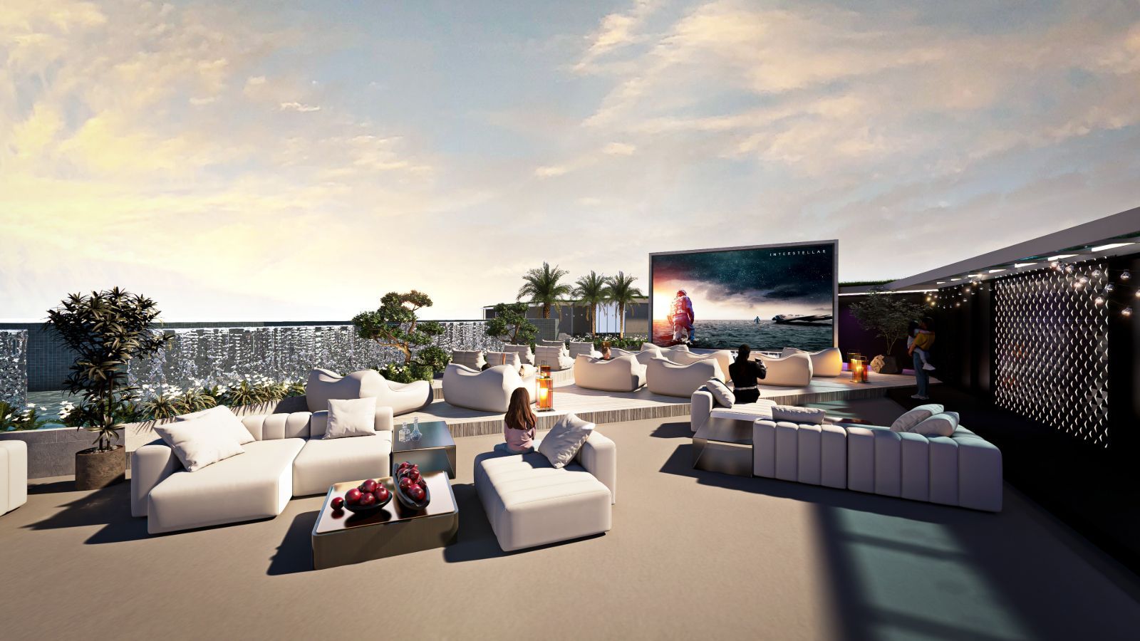 Interior view of 3 Bedroom Penthouse Apartment for Sale at Next Point Condominium, Rawai