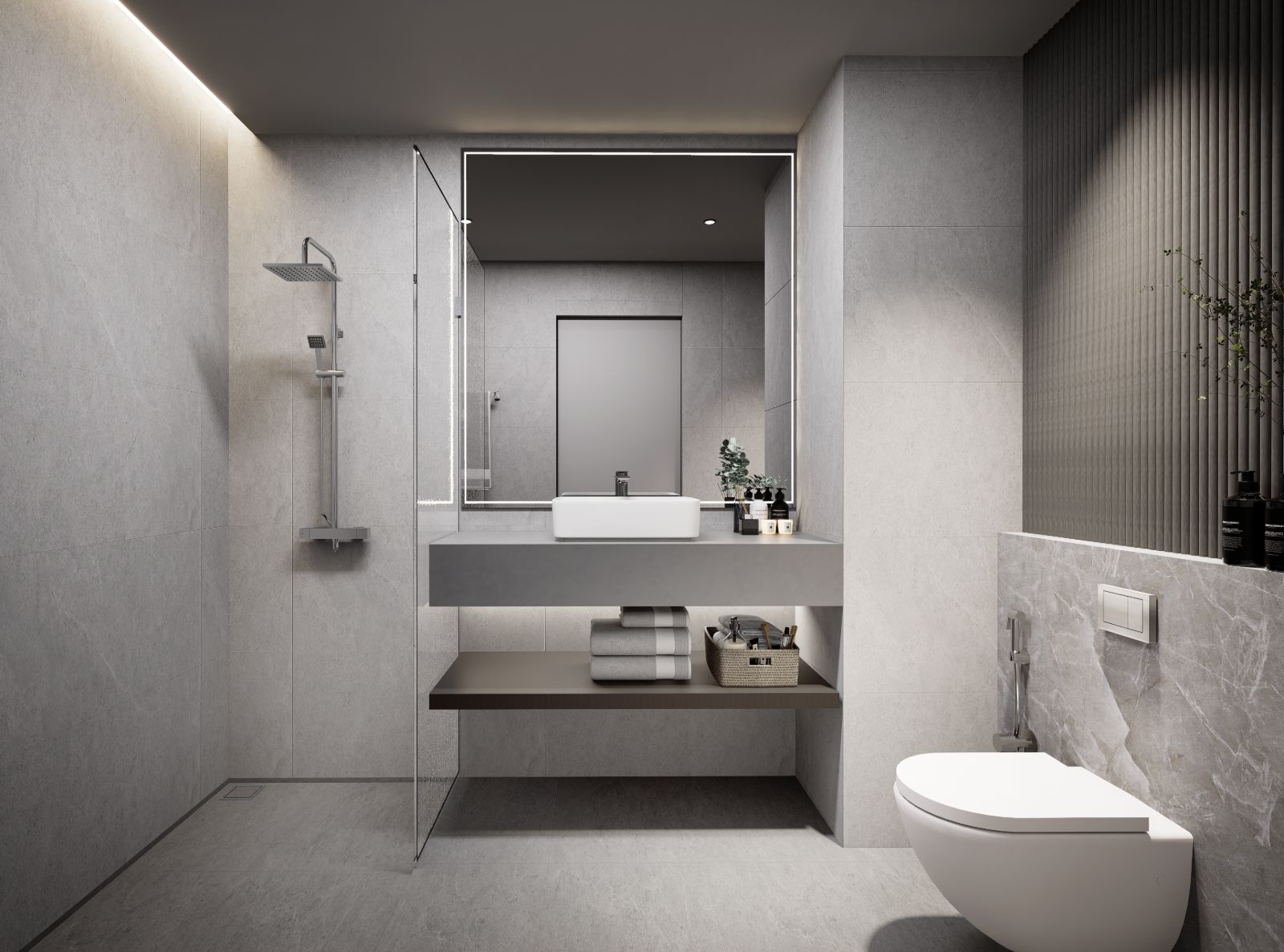 Interior view of 3 Bedroom Penthouse Apartment for Sale at Next Point Condominium, Rawai