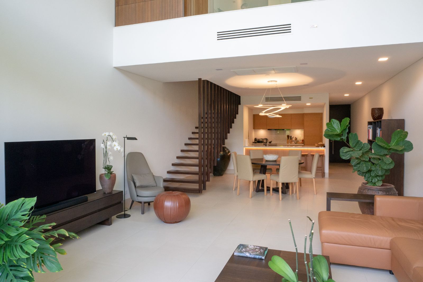 Interior view of 2 Bedroom Foreign Freehold Duplex Apartment for Sale at Baan Yamu