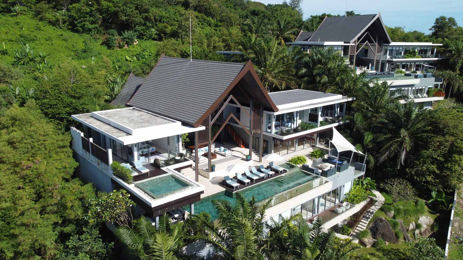 6 Bedroom Ocean View Super Villa Samira for Sale on Millionaires Mile in Kamala