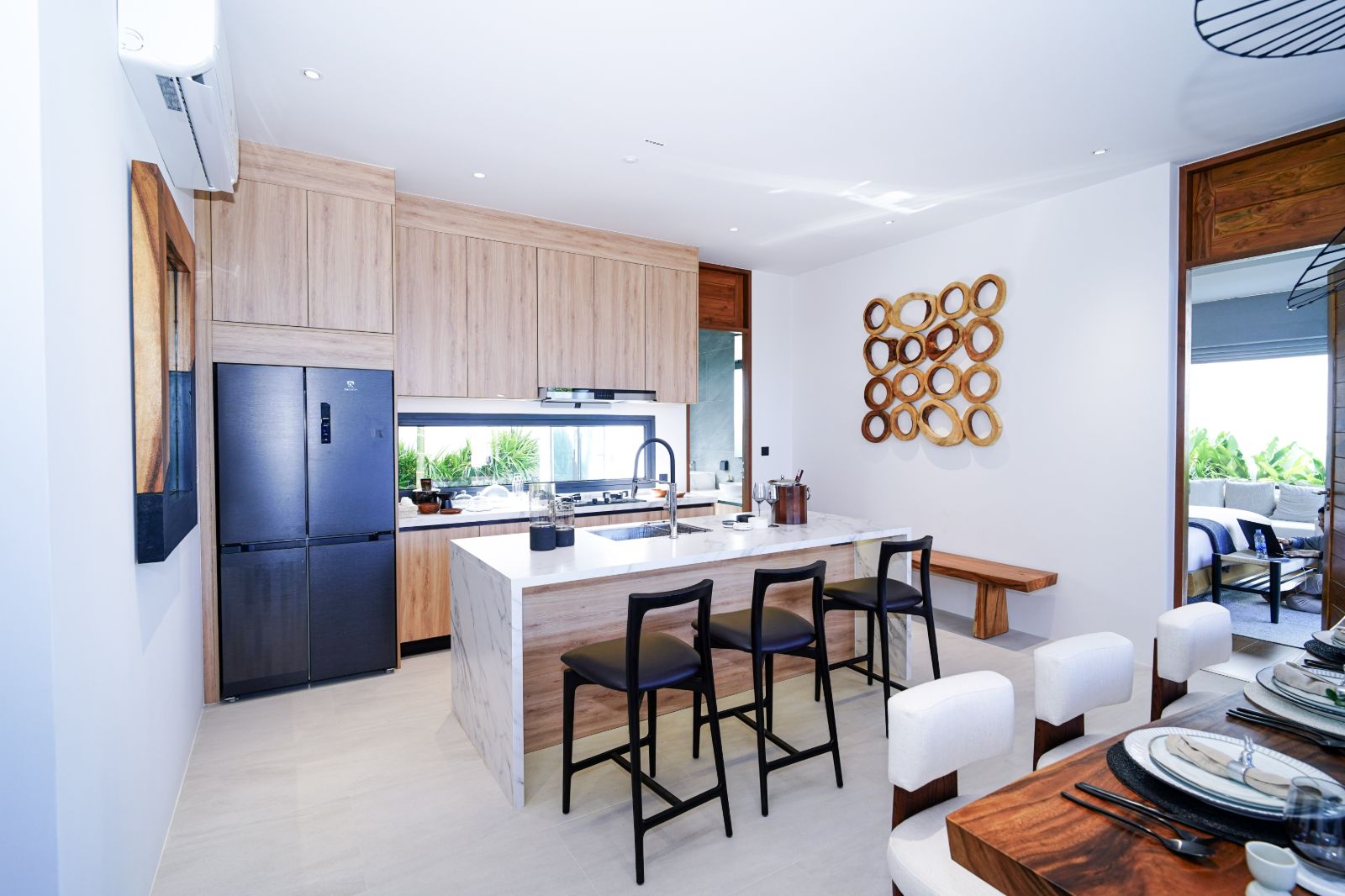 Interior view of 3 Bedroom Modern Elite Chalong Villas for Sale Near Big Buddha