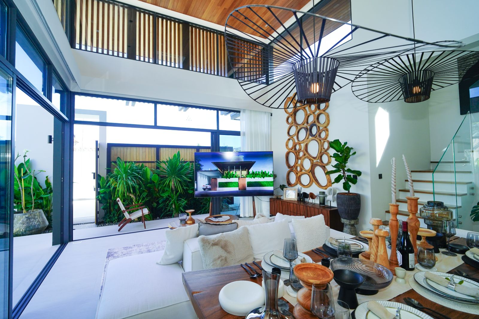 Interior view of 3 Bedroom Modern Elite Chalong Villas for Sale Near Big Buddha