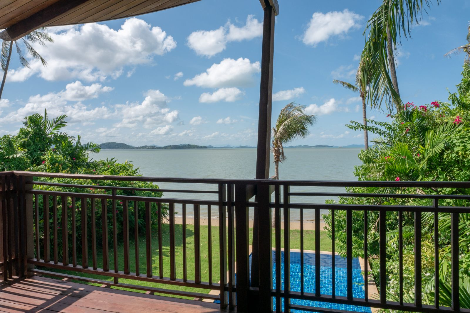 Interior view of Beachfront Two-Bedroom Pool Villa at Barcelo Coconut Island – Koh Maprao