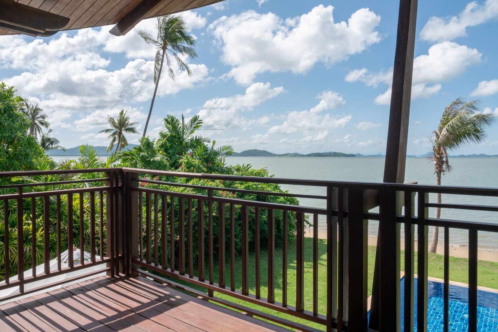 Interior view of Beachfront Two-Bedroom Pool Villa at Barcelo Coconut Island – Koh Maprao