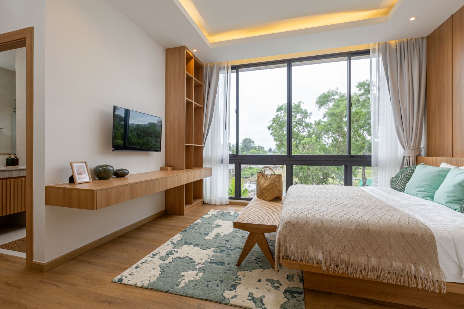Interior view of Luxurious 5 Bedroom Private Pool Villas at Mouana Grande, Chalong