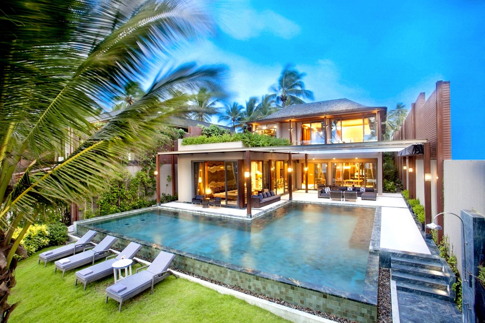 Interior view of 5 Bedroom Absolute Beachfront Luxurious Villa at Baba Beach Club