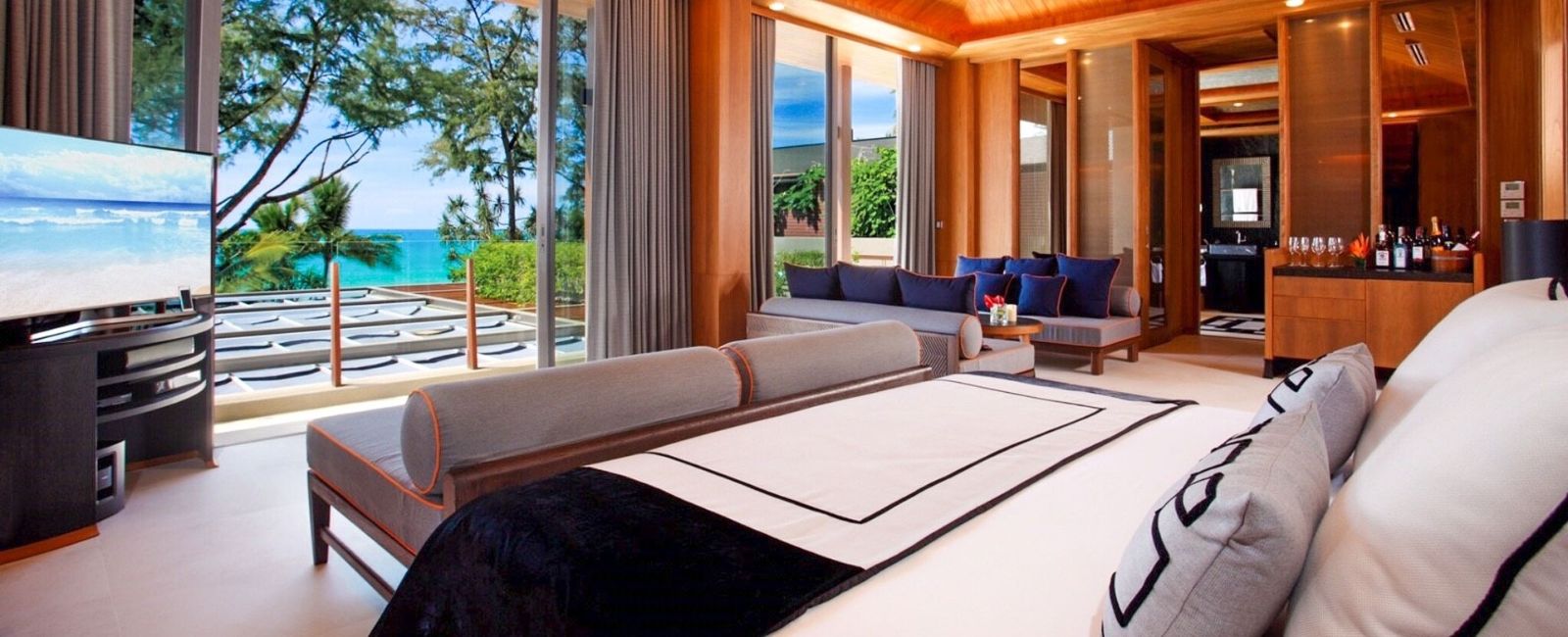 Interior view of 5 Bedroom Absolute Beachfront Luxurious Villa at Baba Beach Club