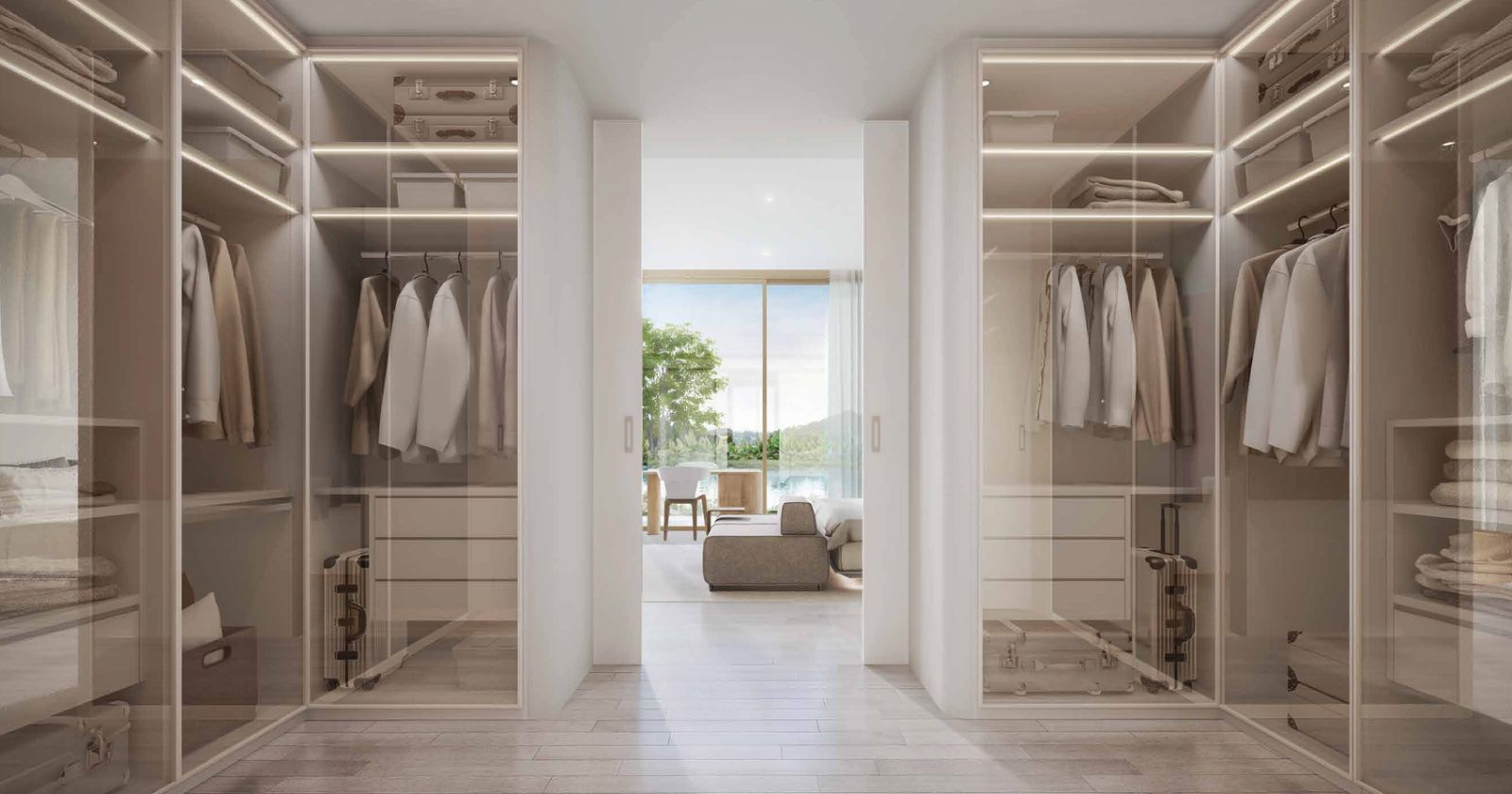 Interior view of 2 Bedroom Lakefront Tri Vananda Nanda Villa in Phuket’s Landmark Wellness Community