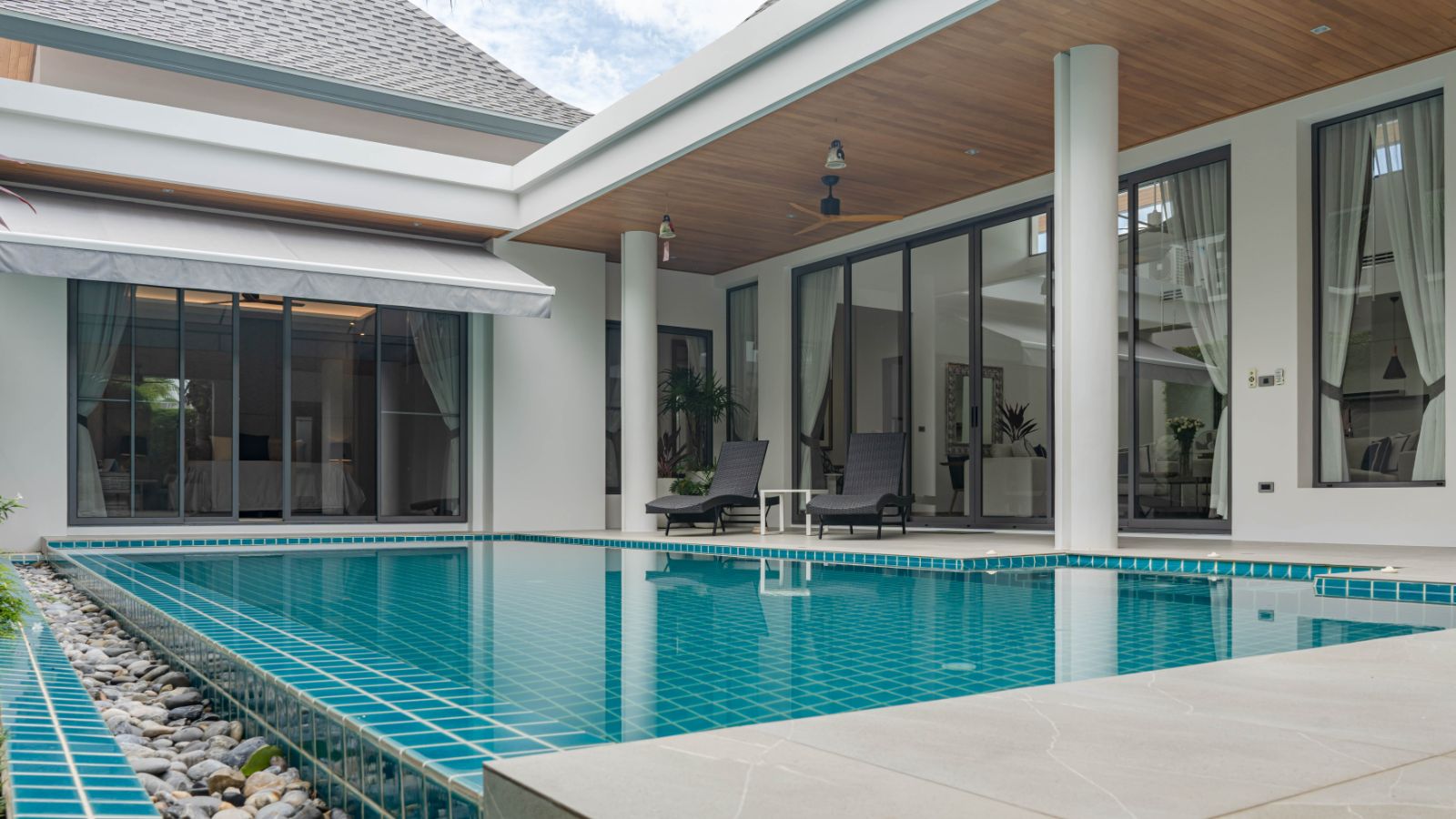 Interior view of Ready-to-move in 3-Bedroom Bangtao Breeze Pool Villa for Sale