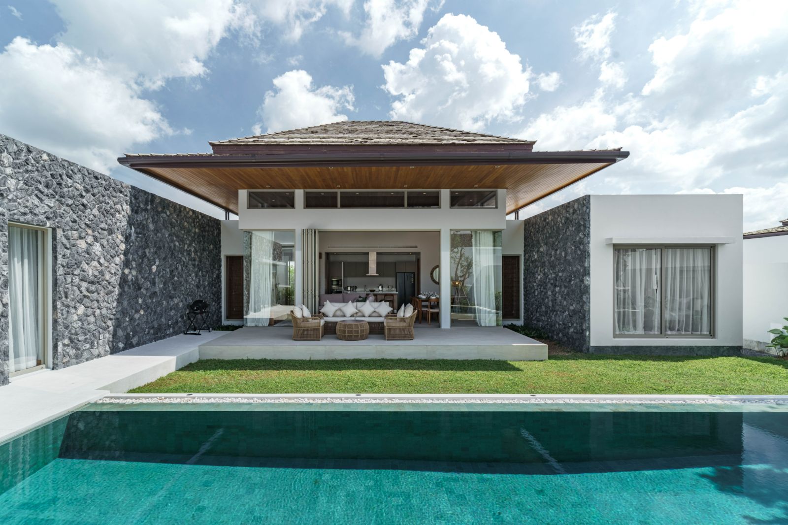 Interior view of Brand New 4 Bedroom Resale Pool Villa at Botanica Foresta - Ready-to-use