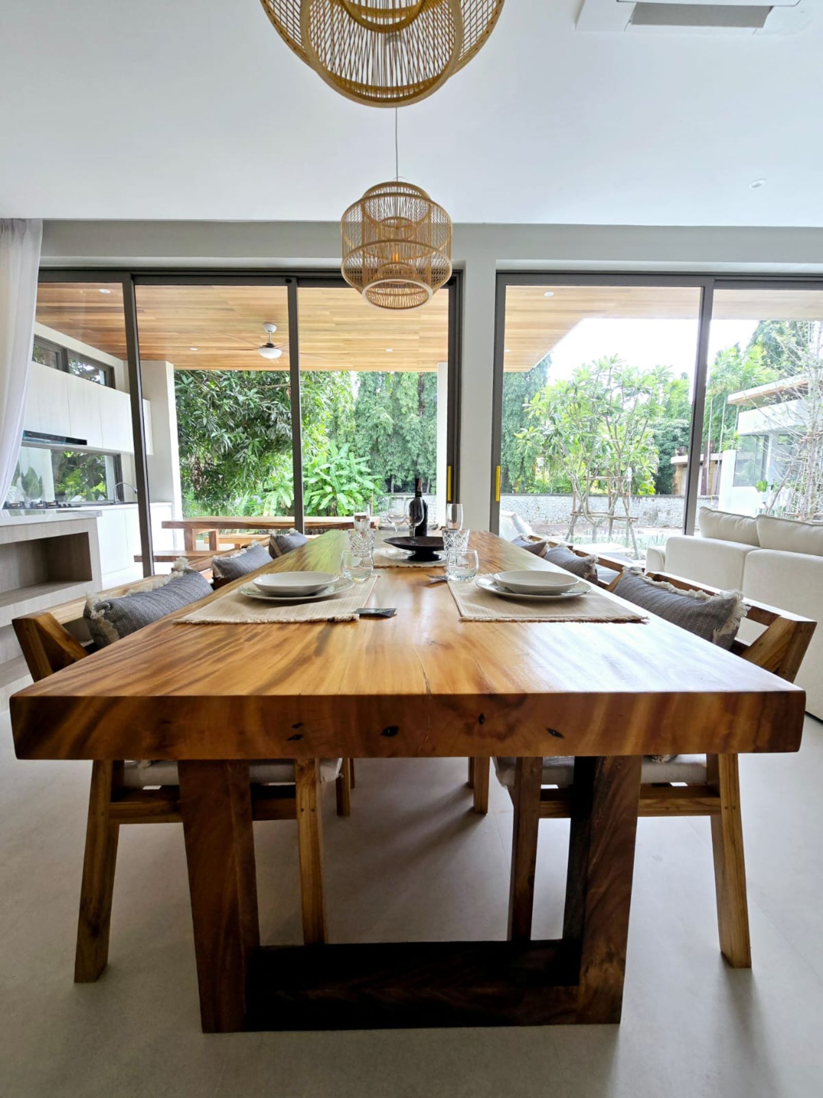 Interior view of Brand New 5 Bedroom Pool Villa for Sale in Land & House Chalong