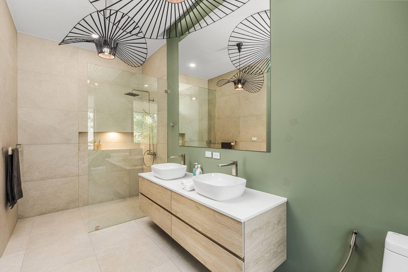 Interior view of Contemporary 4 Bedroom Hillside Villa with Panoramic Views in Manik, Phuket