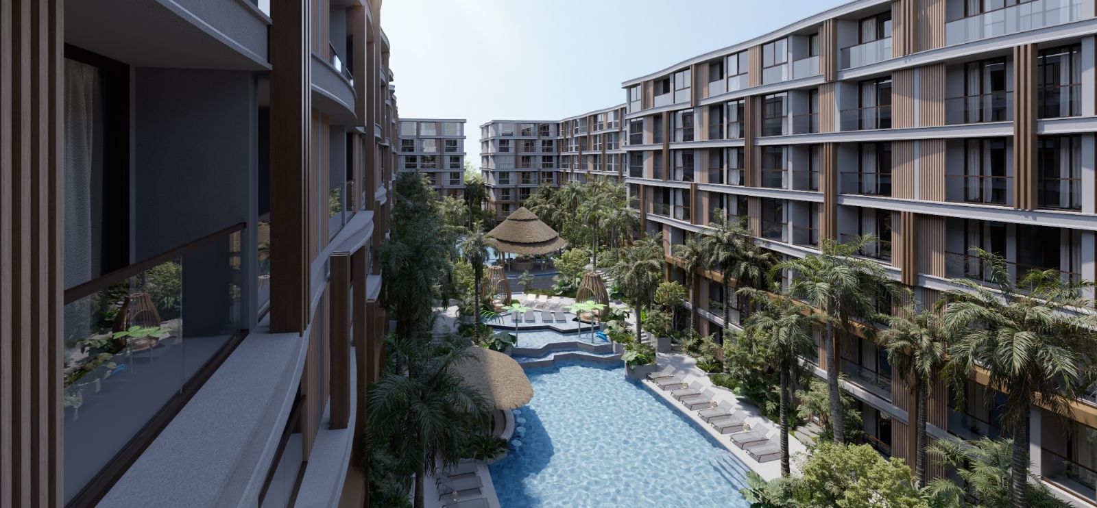 Interior view of 1 Bedroom Condo for Sale at VIP Tropika, Bangtao Beach - 6% Guaranteed Rental Return for 3 Years
