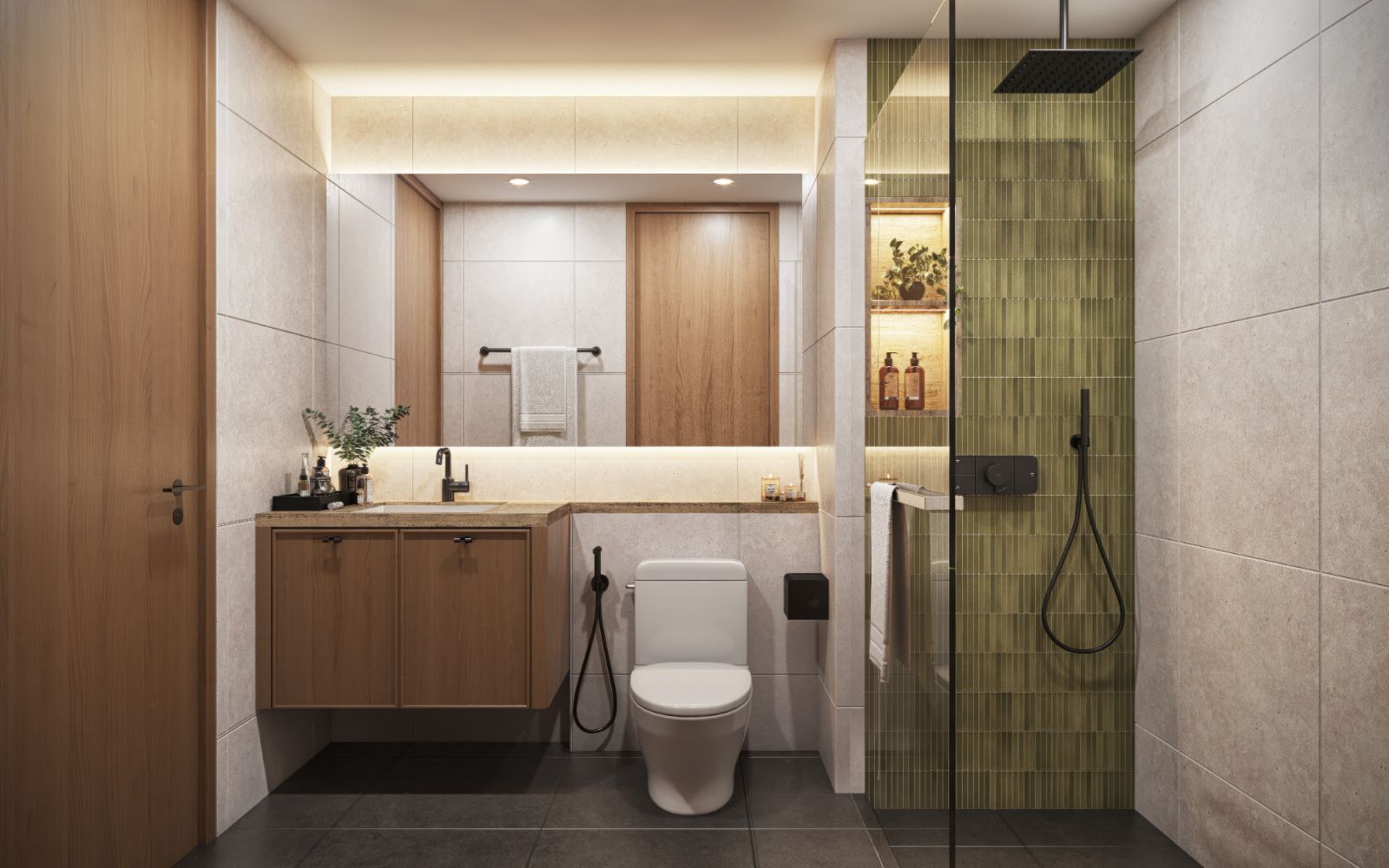 Interior view of 1 Bedroom Condo for Sale at VIP Tropika, Bangtao Beach - 6% Guaranteed Rental Return for 3 Years