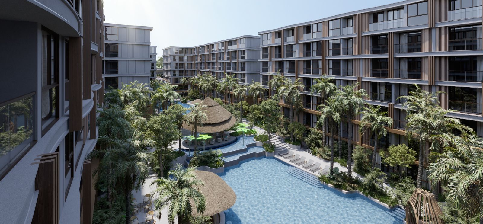 Interior view of 2 Bedroom Apartment VIP Tropika, Bangtao Beach - 6% Guaranteed Rental Return for 3 Years