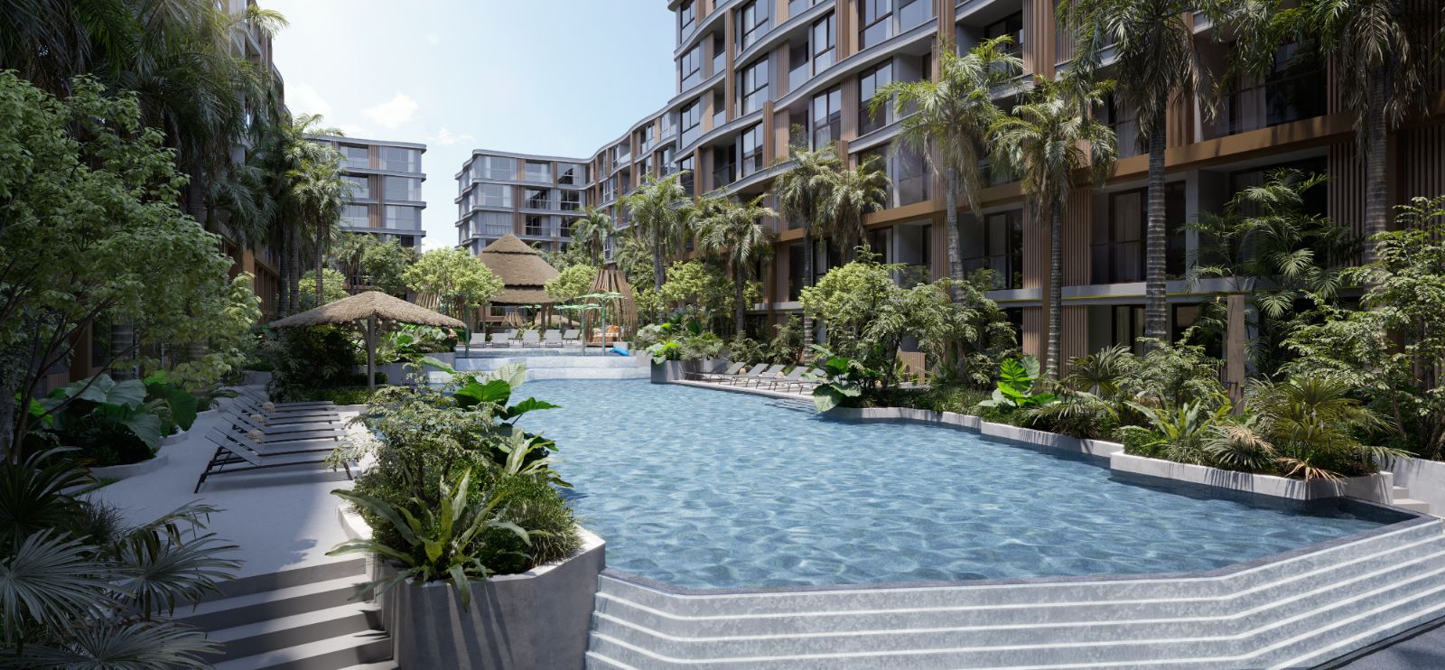 Interior view of 2 Bedroom Apartment VIP Tropika, Bangtao Beach - 6% Guaranteed Rental Return for 3 Years