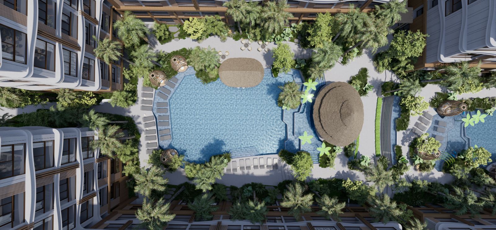 Interior view of 3 Bedroom Condo VIP Tropika, Bangtao Beach - 6% Guaranteed Rental Return for 3 Years
