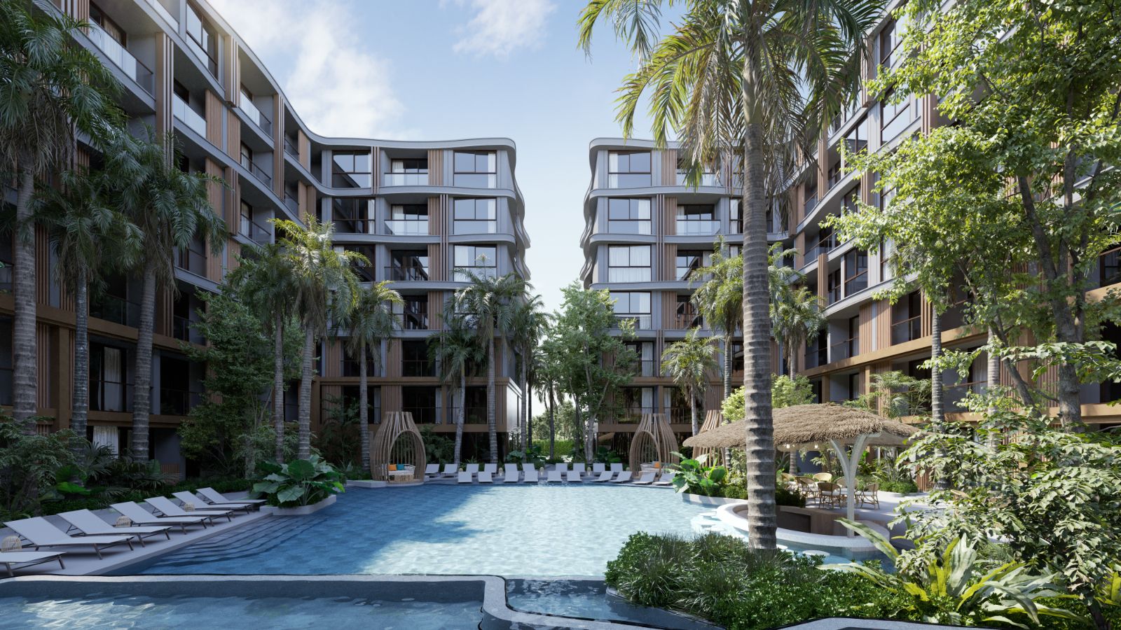 Interior view of 3 Bedroom Condo VIP Tropika, Bangtao Beach - 6% Guaranteed Rental Return for 3 Years