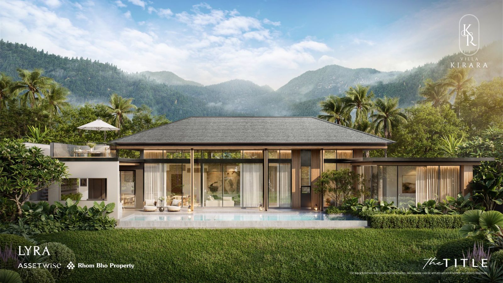Modern Brand New 4-Bedroom Lyra Type Villa at Kirara Villas, Phuket