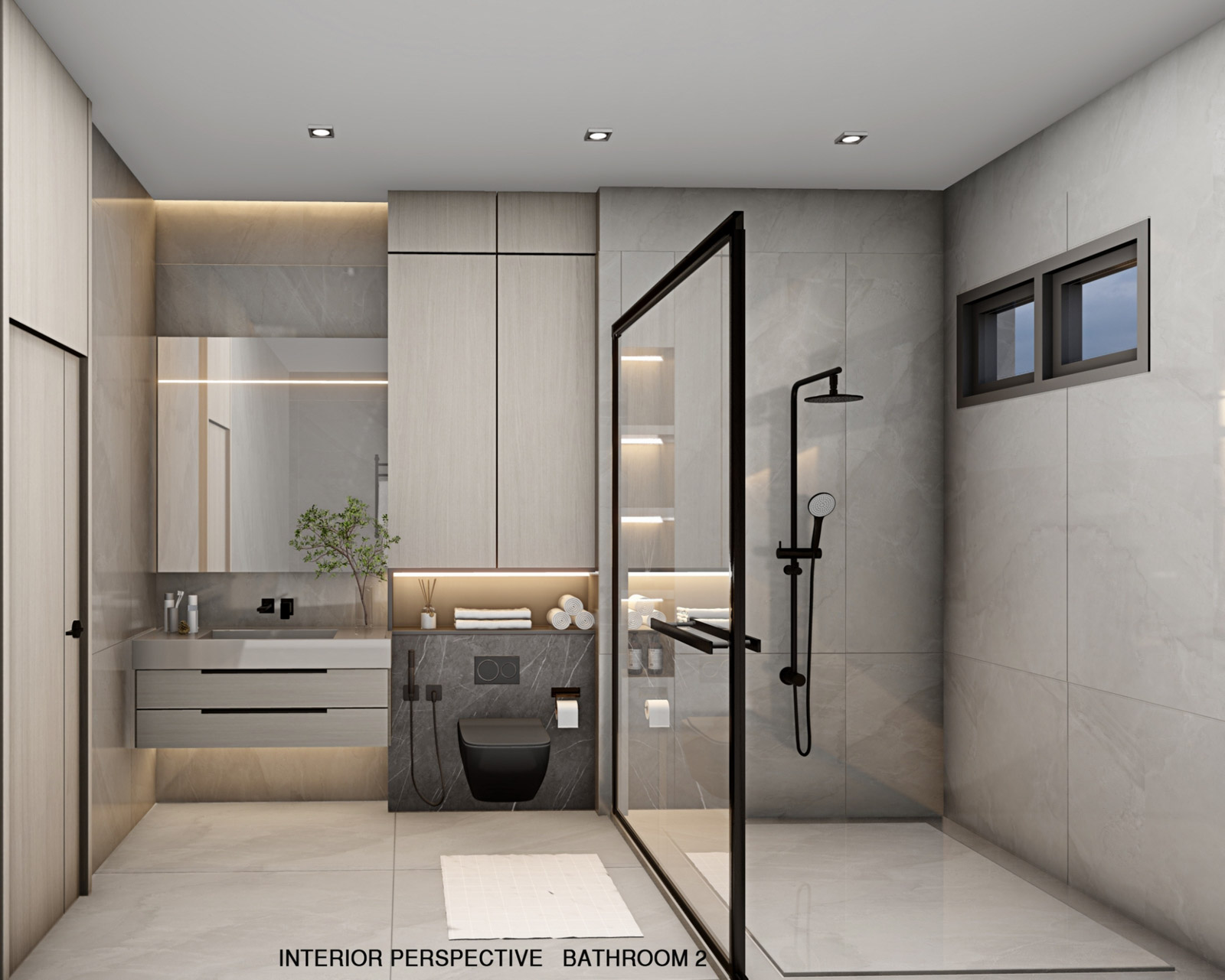 Interior view of Modern 3-Bedroom Glory Green Hills Villa for Sale in Thalang, Phuket