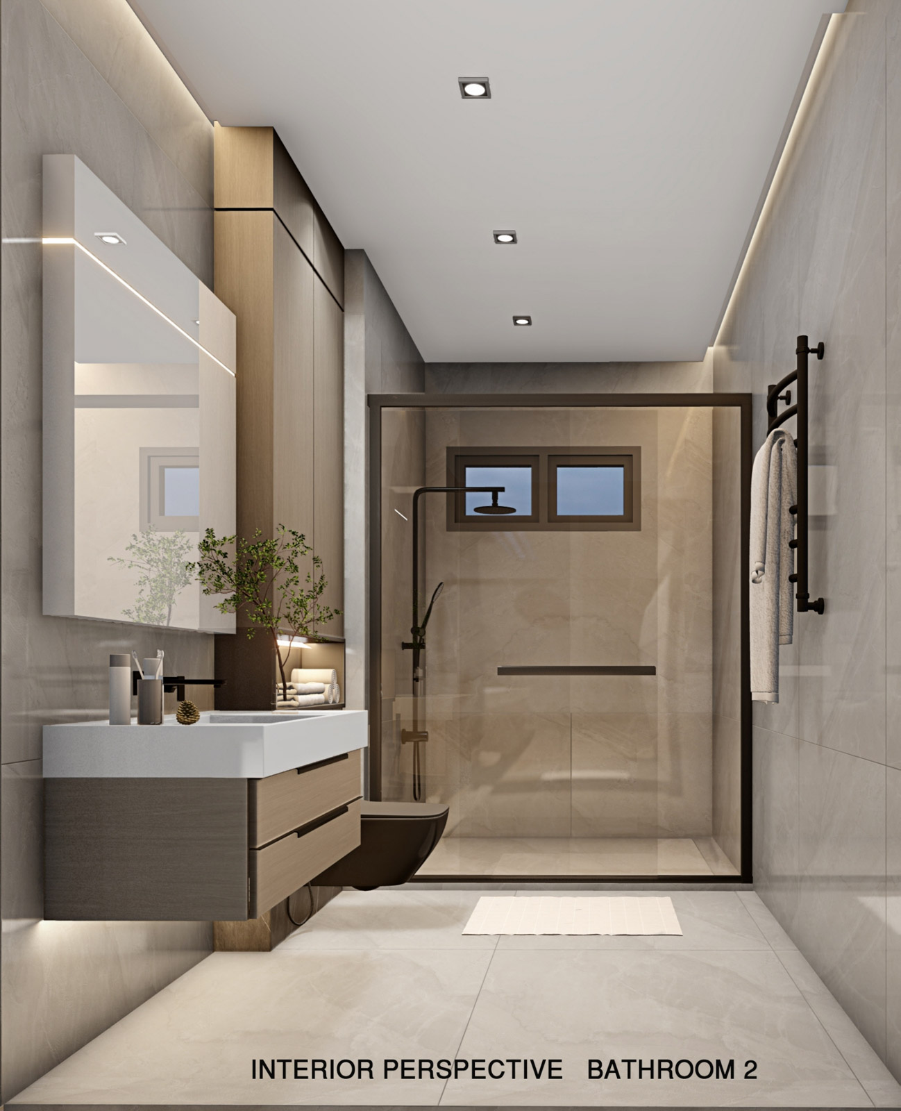 Interior view of Modern 3-Bedroom Glory Green Hills Villa for Sale in Thalang, Phuket