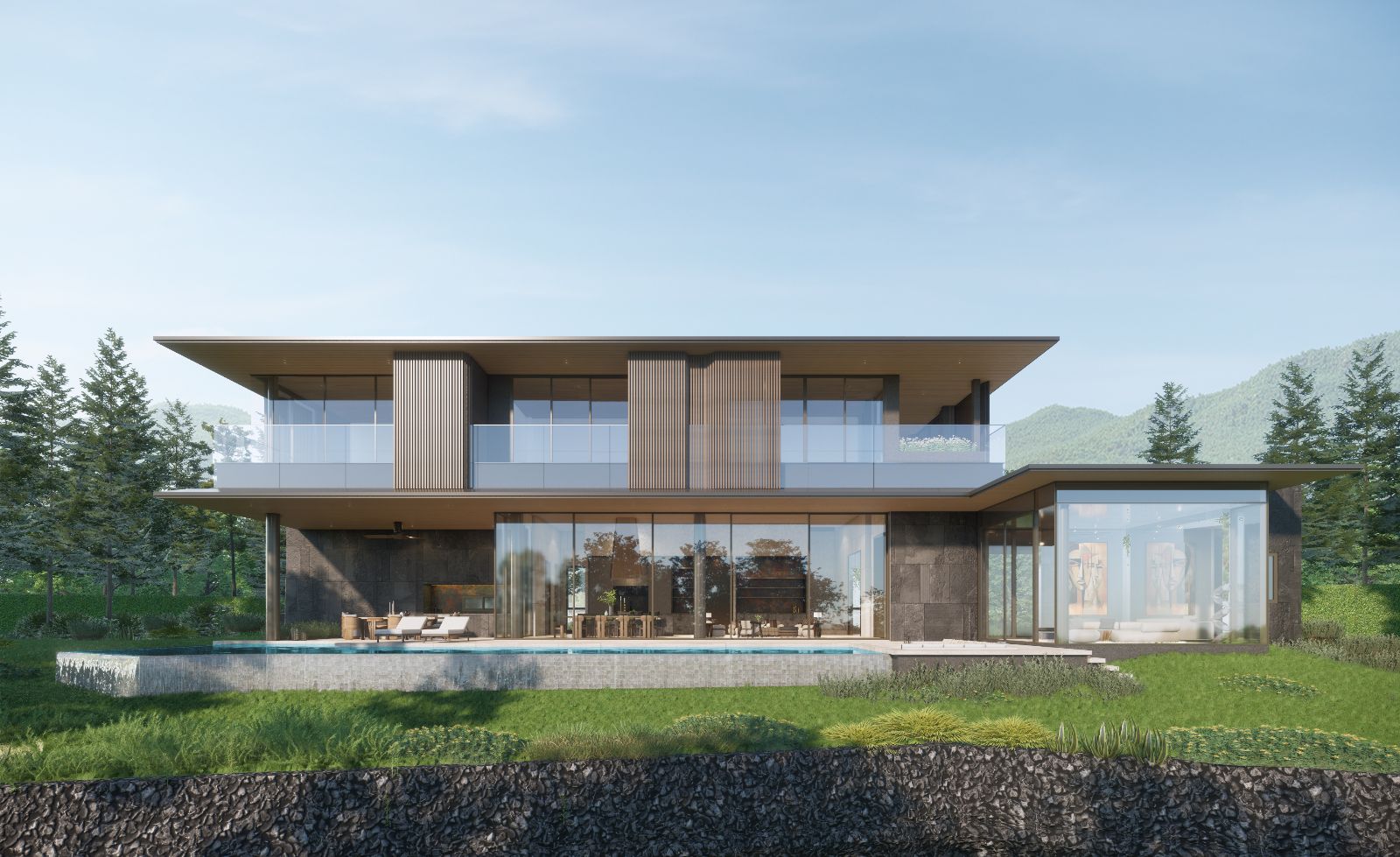Interior view of 3 Bedroom Astonishing Mountain View Aeris Type Anann Villas at Mira Valley