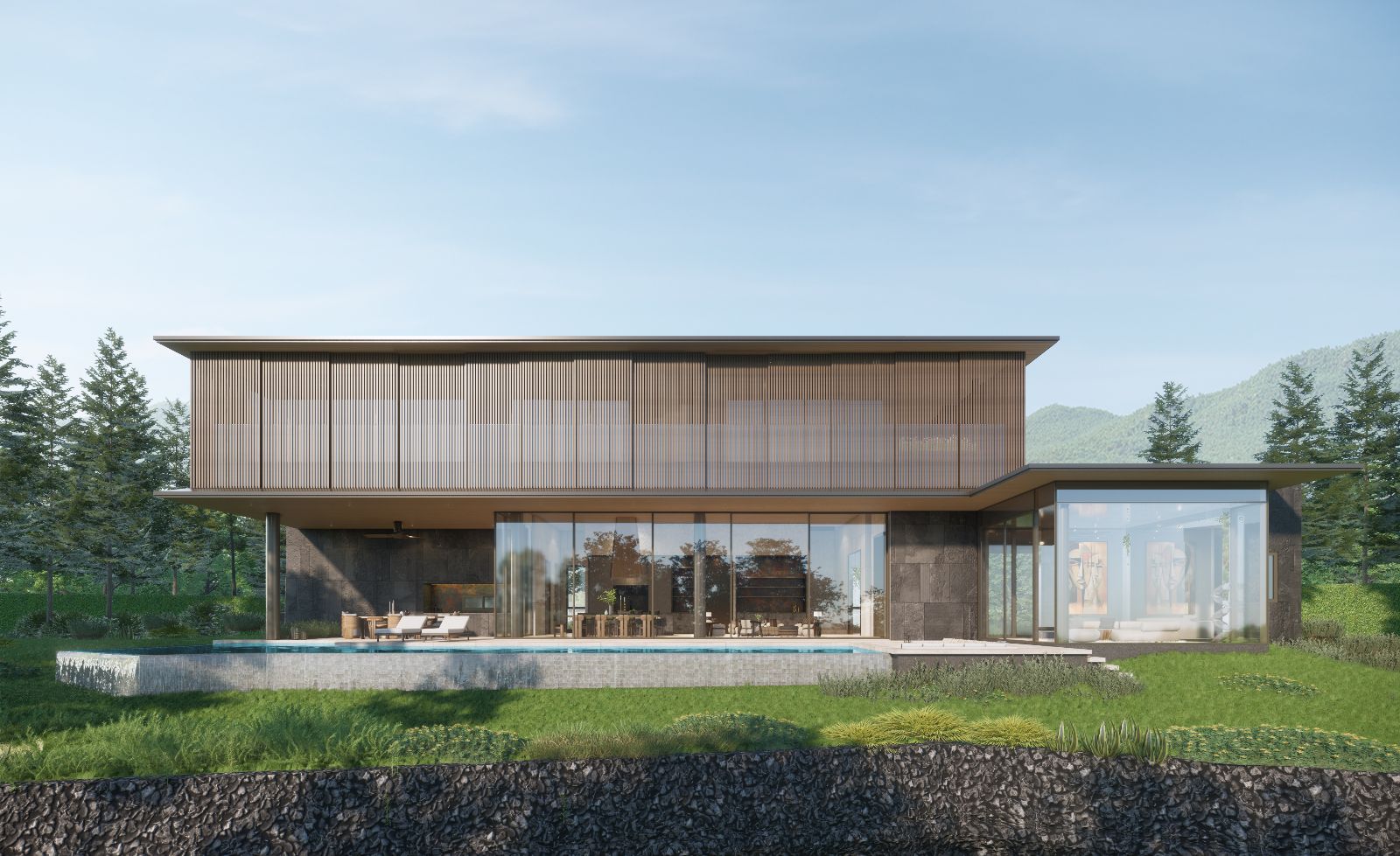 Interior view of 3 Bedroom Astonishing Mountain View Aeris Type Anann Villas at Mira Valley