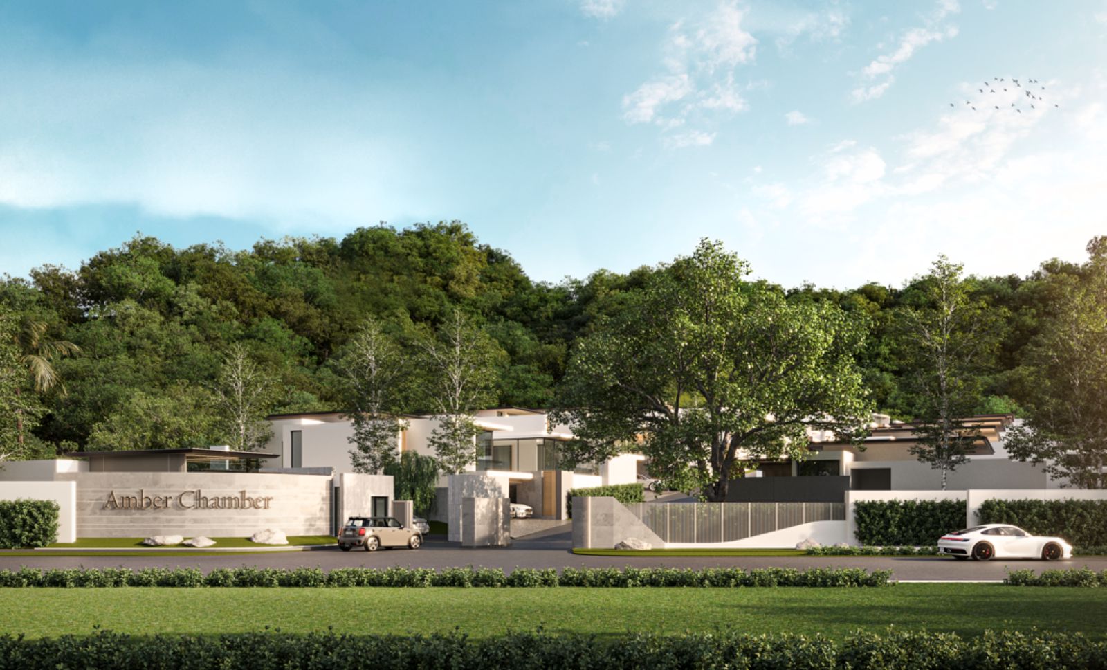 Interior view of Brand New 4 Bedroom Bliss Type Villas for Sale at Amber Chamber, Phuket