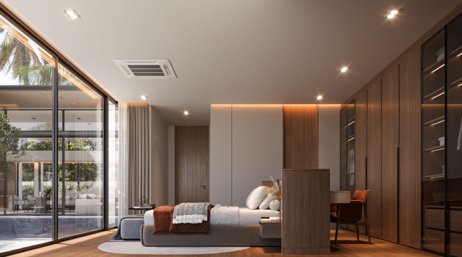 Interior view of Brand New 4 Bedroom Bliss Type Villas for Sale at Amber Chamber, Phuket