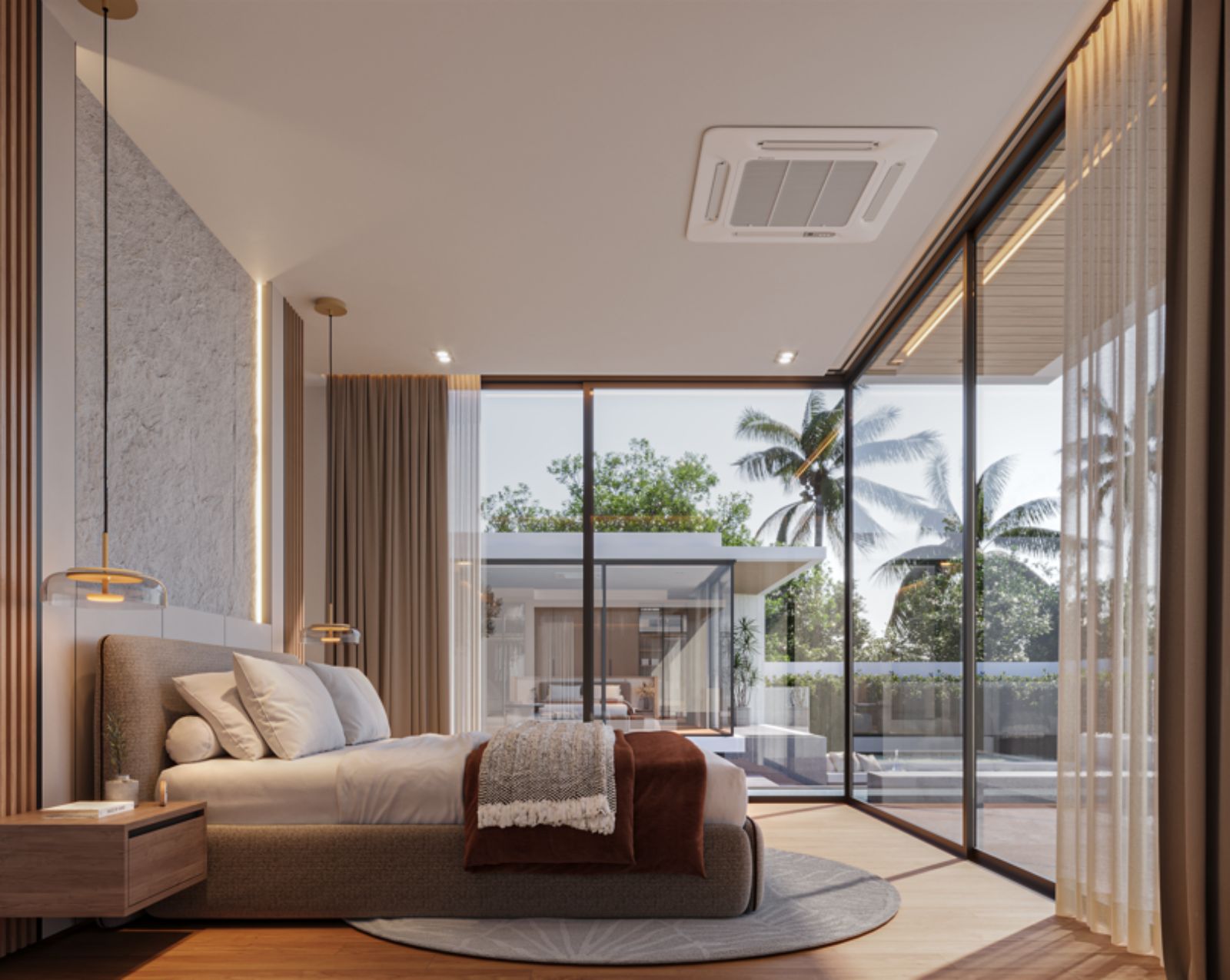 Interior view of Brand New 4 Bedroom Bliss Type Villas for Sale at Amber Chamber, Phuket