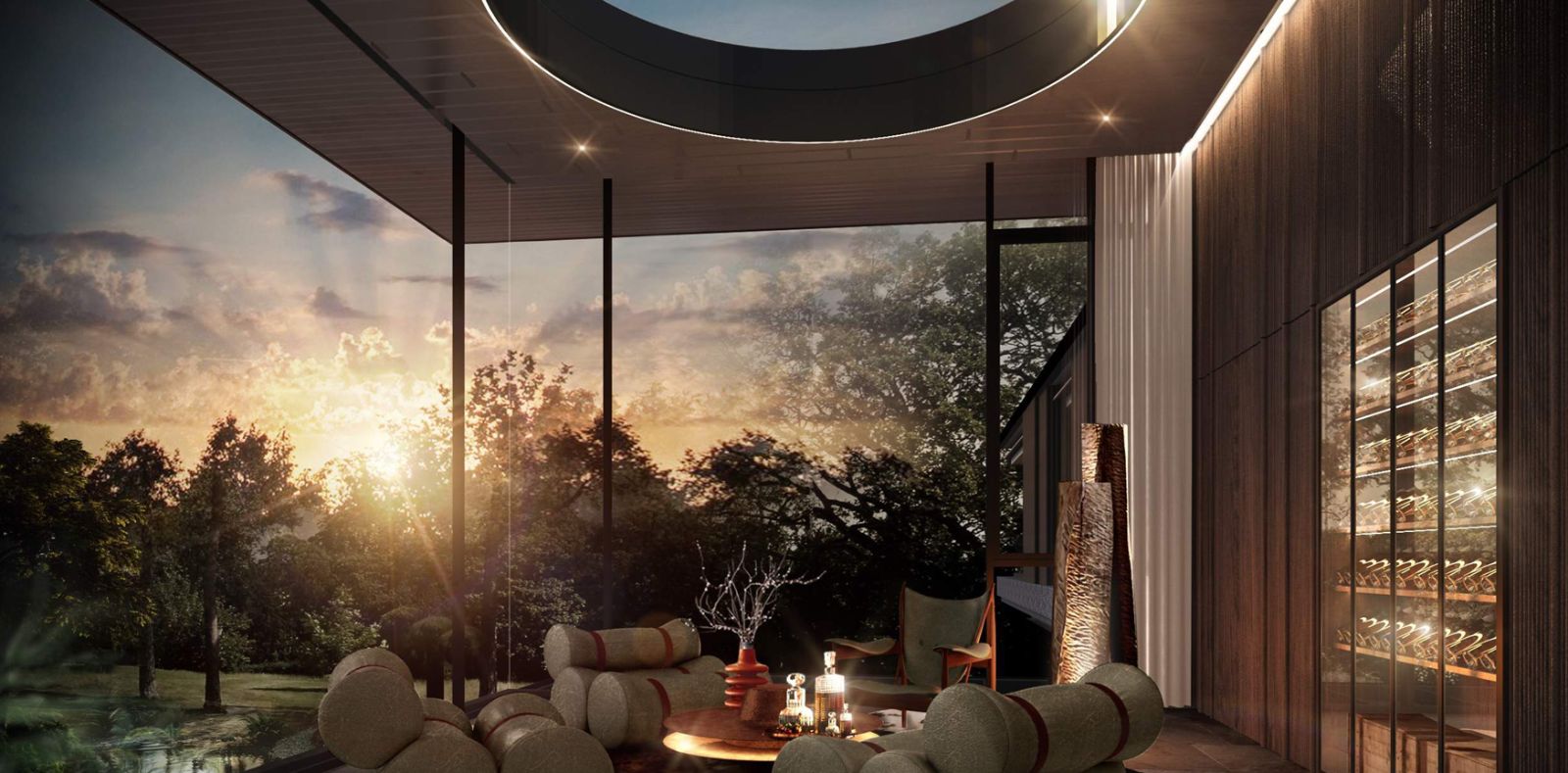 Interior view of 4 Bedroom Luxurious Mountain View Astra Type Anann Villas at Mira Valley