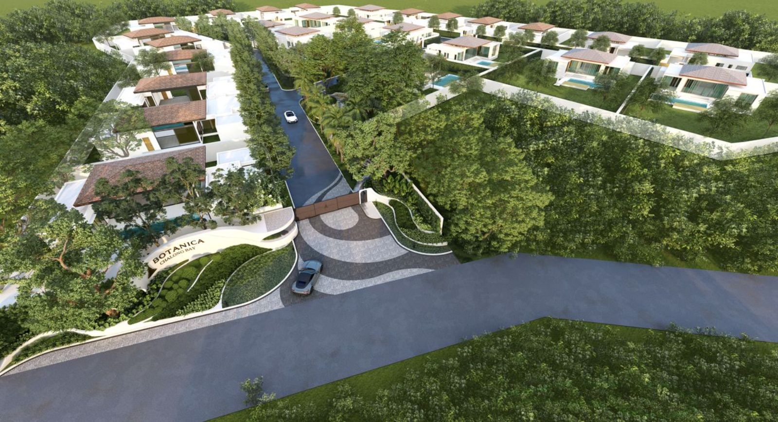 Interior view of 4 Bedroom Modern Luxurious Botanica Chalong Bay Villas - Type B