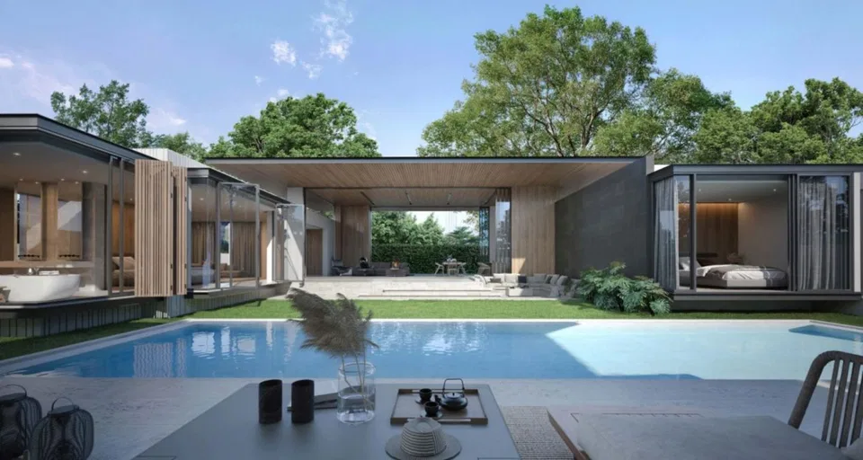 4 Bedroom Tropical Luxurious Botanica Majestia Villas for Sale - Type B - Image 1