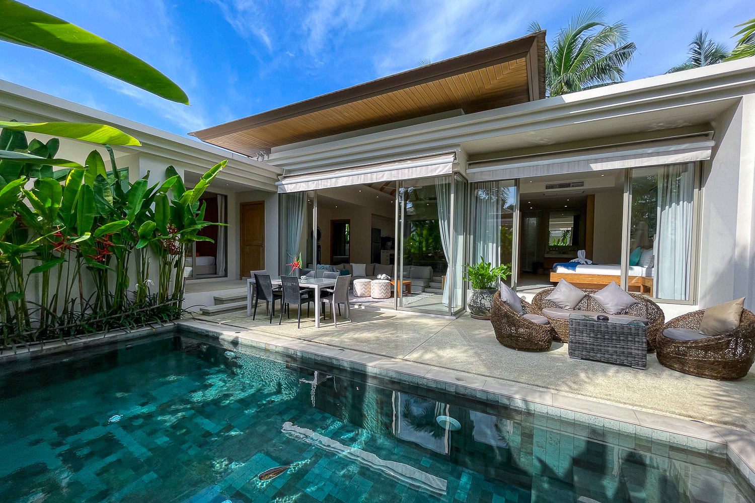 Luxury 3-Bedroom Pool Villa in Trichada Cherngtalay: Near Boat Avenue & Beaches