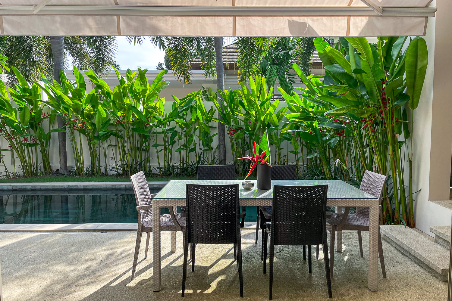 Interior view of Luxury 3-Bedroom Pool Villa in Trichada Cherngtalay: Near Boat Avenue & Beaches