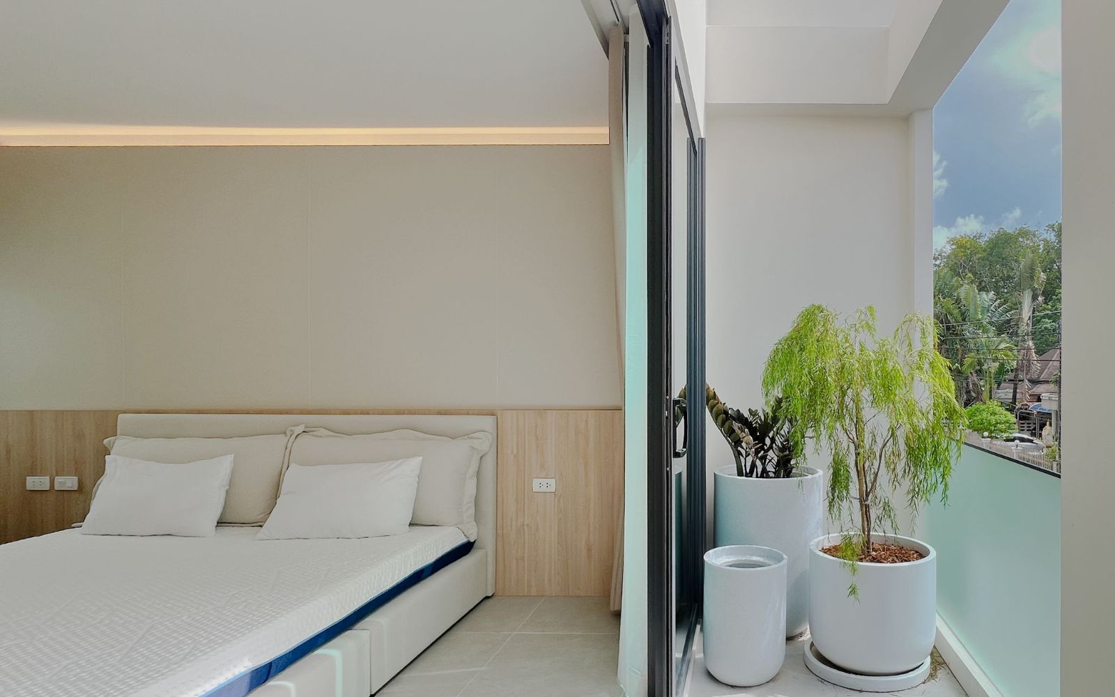 Interior view of 3 Bedroom Brand New Pool Villa for Sale Near Phuket Fitness Street