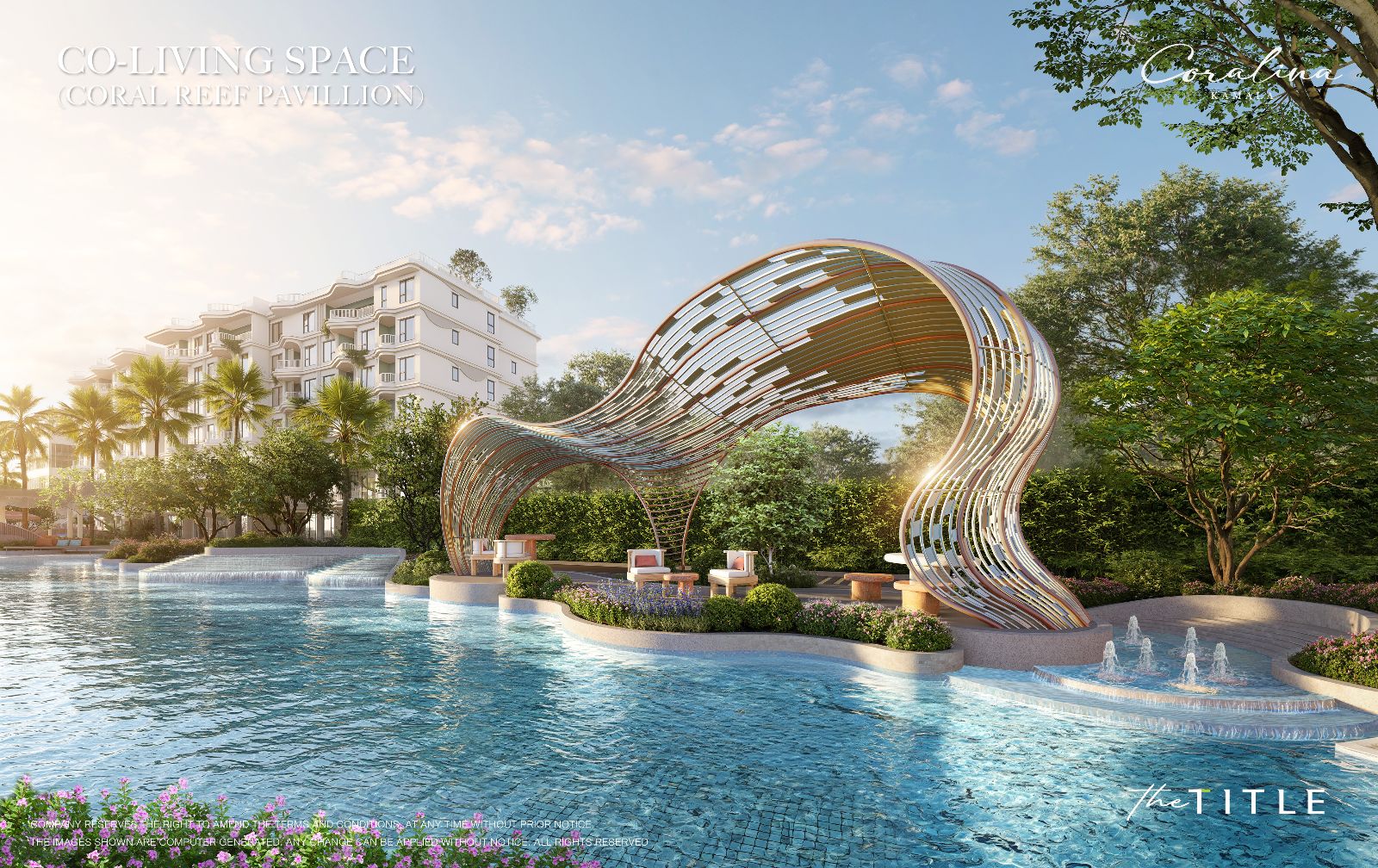 Interior view of 1 Bedroom Modern Condo for Sale at Title Coralina, Kamala