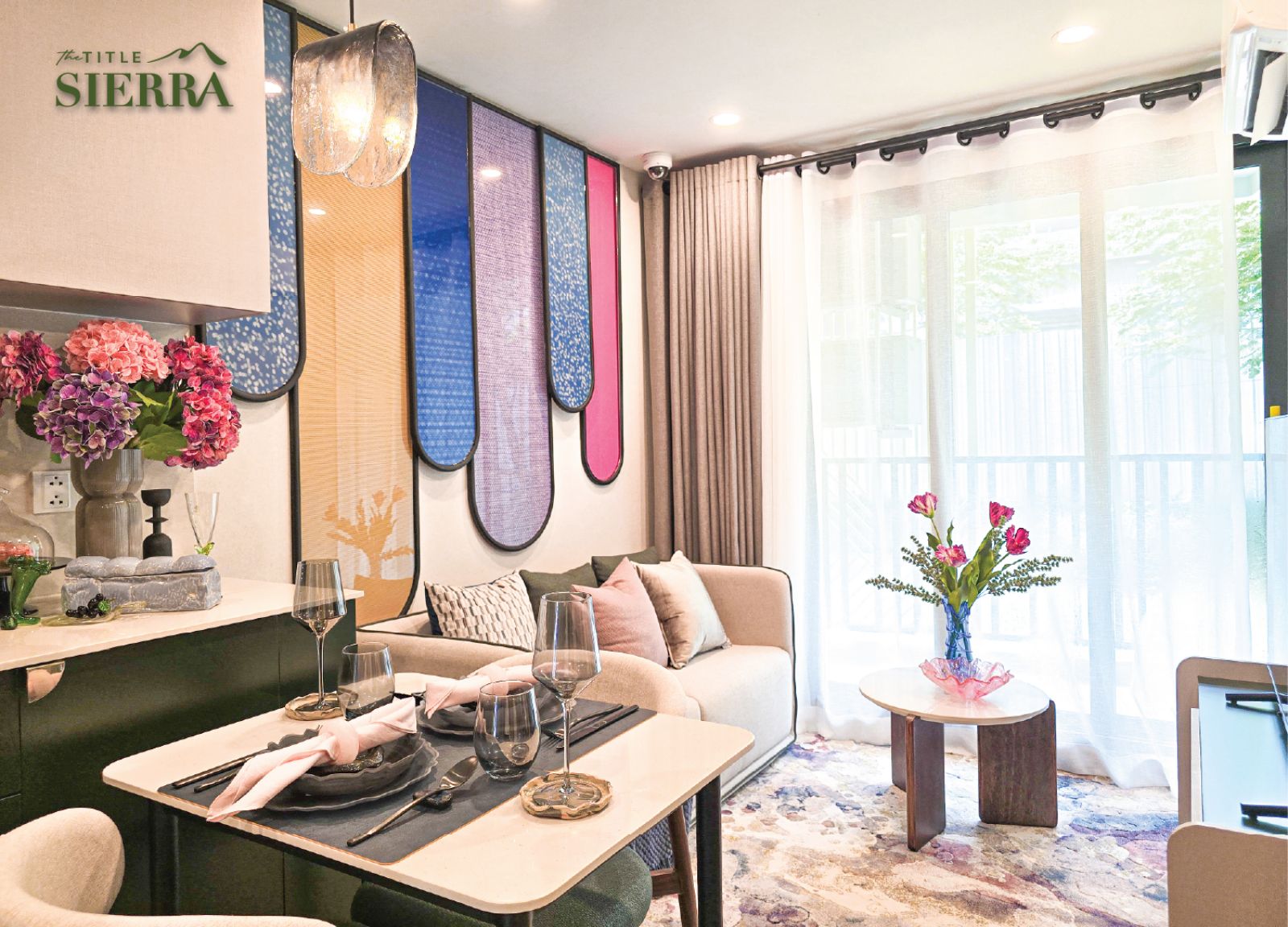 Interior view of Modern 1 Bedroom Title Sierra Condo for Sale, Bangtao Beach