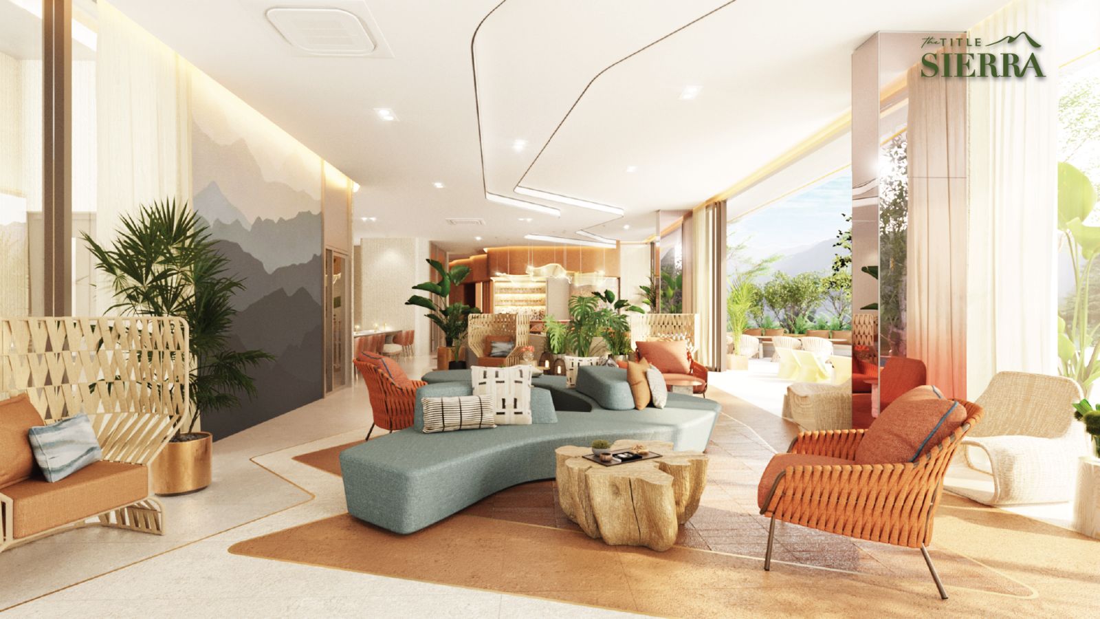 Interior view of Modern 1 Bedroom Title Sierra Condo for Sale, Bangtao Beach