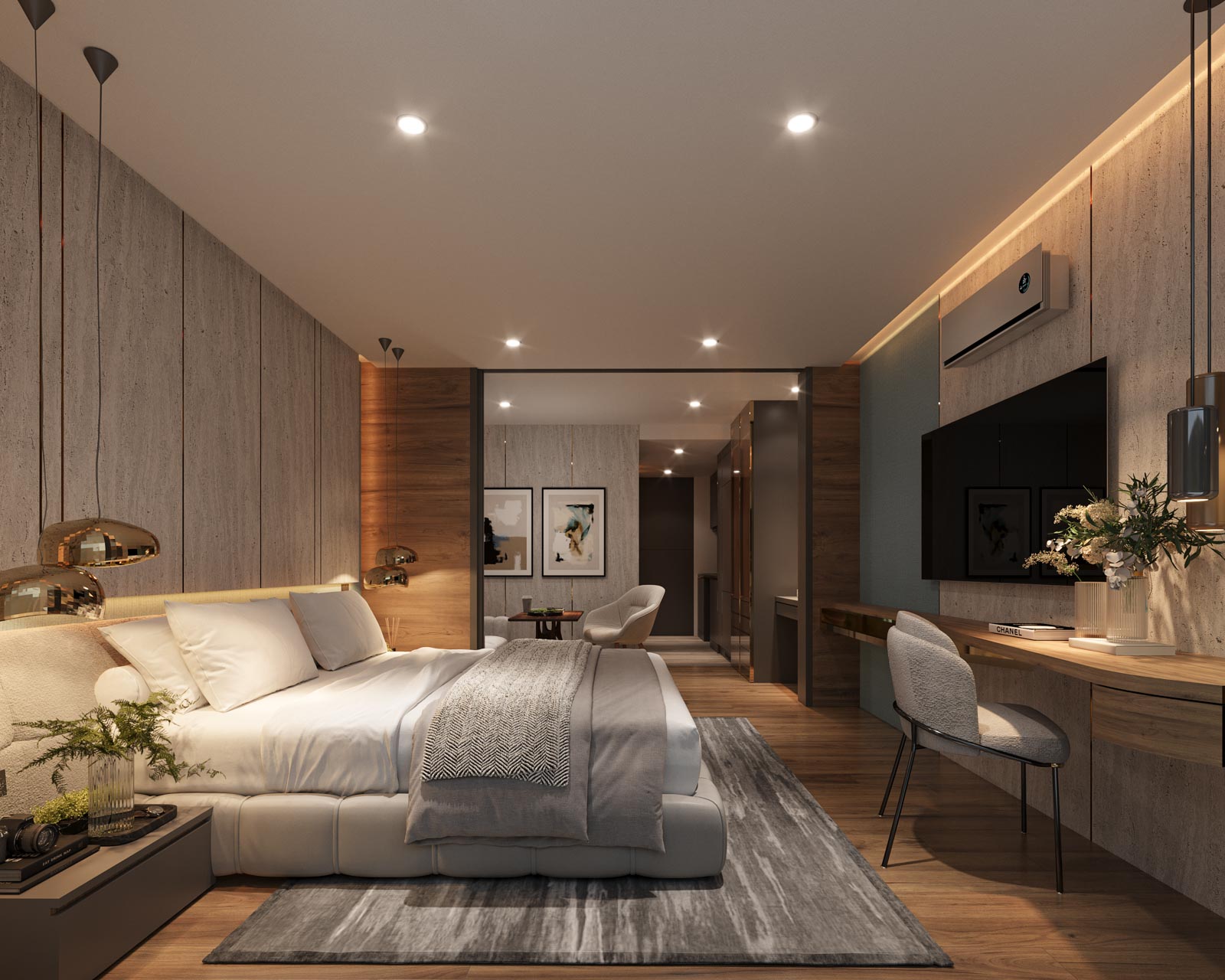Interior view of Ashiyana Heights 1-Bedroom Pool Access Kata Beach Condo