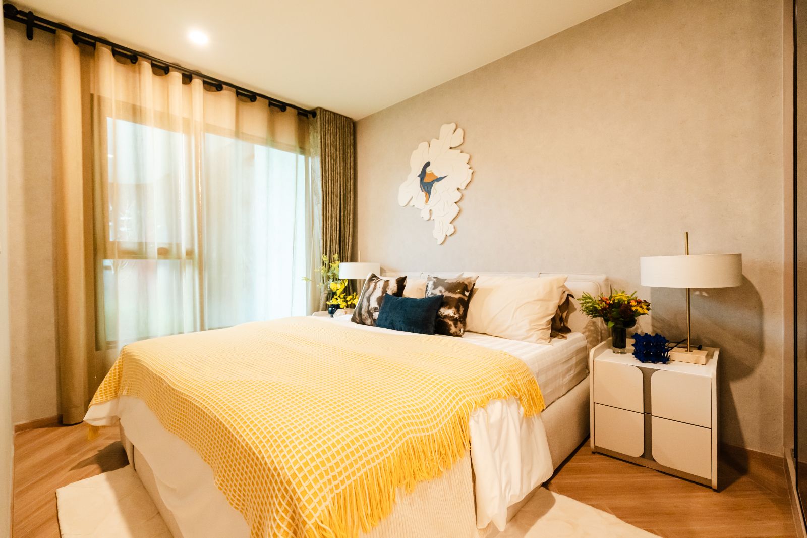 Interior view of Large 1 Bedroom Contemporary Condo for Sale at Title Coralina, Kamala