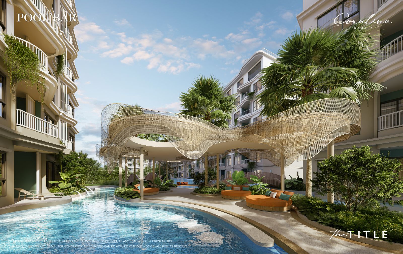 Interior view of Large 1 Bedroom Contemporary Condo for Sale at Title Coralina, Kamala