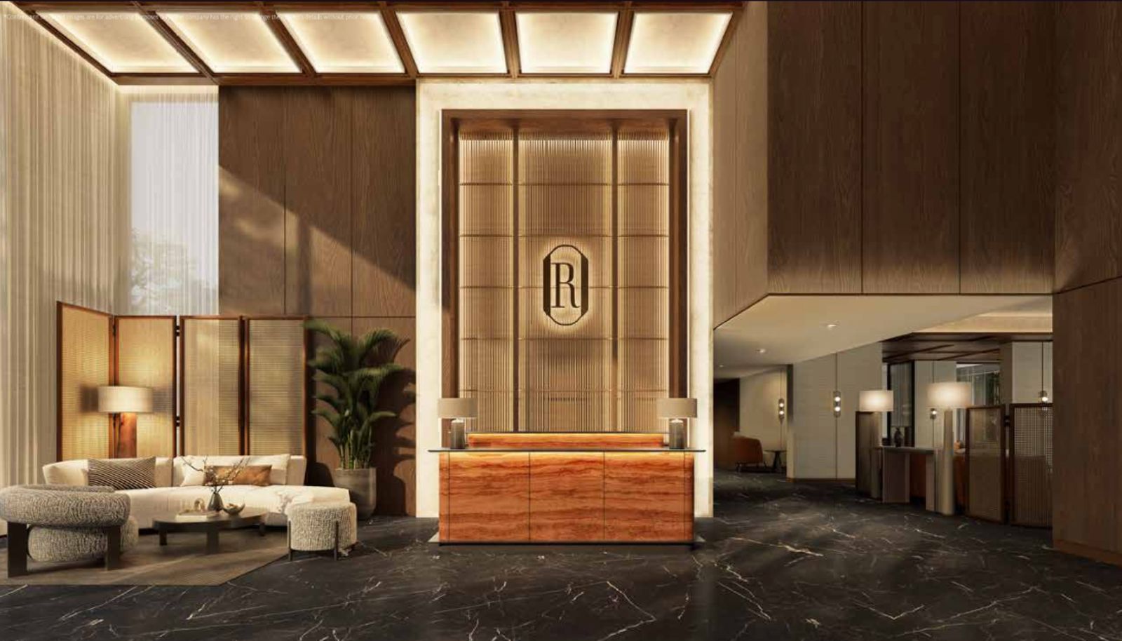 Interior view of 2 Bedroom Penthouse for Sale at Origin Residences, Walking Distance to the Beach